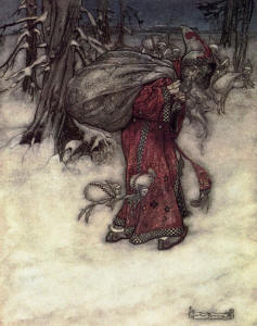 Arthur Rackham - ''Saint Nicholas''